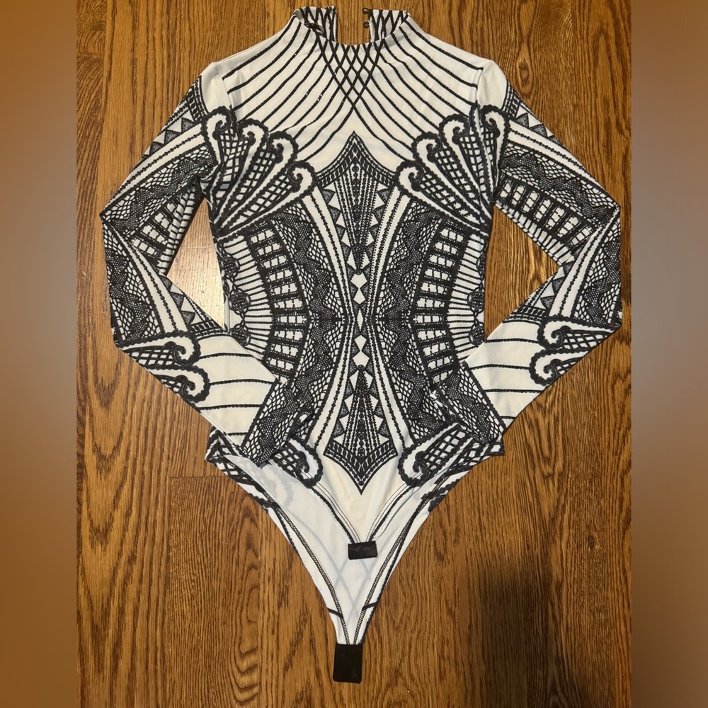 Women’s beaded bodysuit